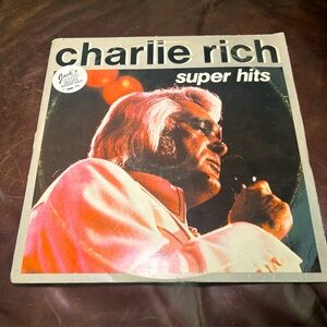 Charlie Rich Super Hits Vinyl Record